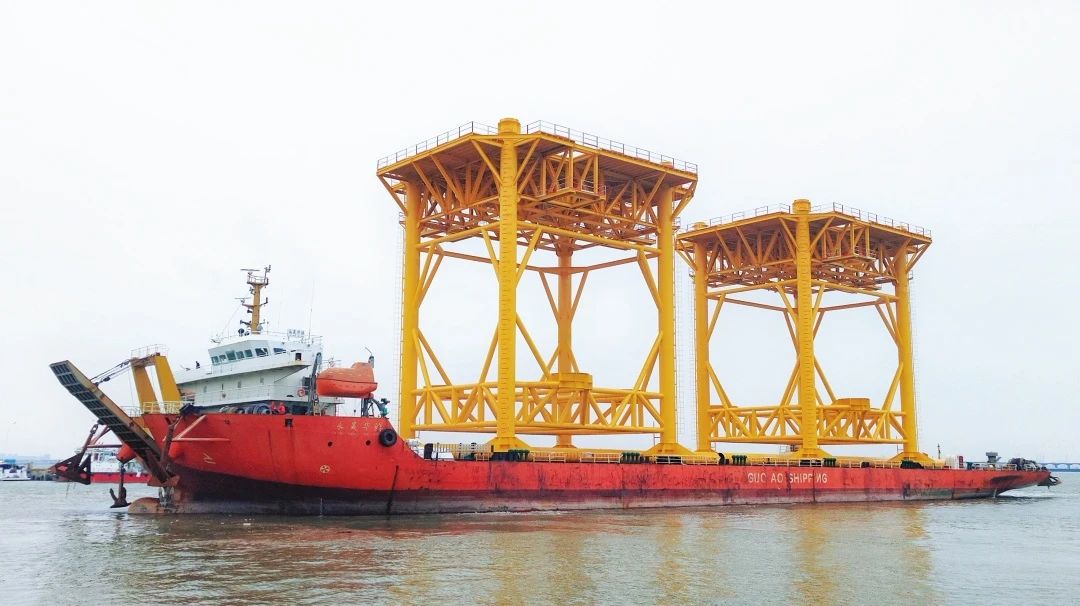 龍年啟航！公司承建防城港導(dǎo)向架全部完工裝船發(fā)運(yùn)