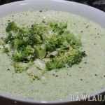 Quick and Creamy Raw Broccoli Soup