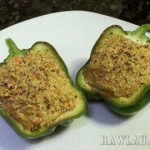 Raw Curry Stuffed Peppers