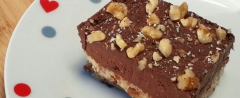 raw chocolate mousse bars 1
